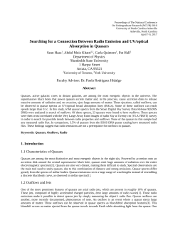 Searching for a Connection Between Radio Emission and UV