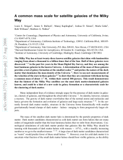 A common mass scale for satellite galaxies of the Milky Way