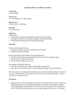 1 Assignment Discovery Online Curriculum Lesson title: Famous