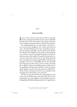 Excerpt: `I Shall Not Hate`