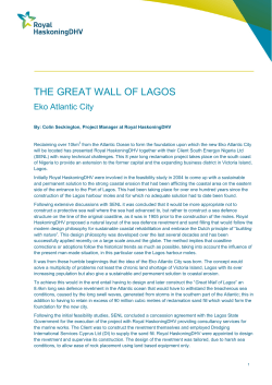 the great wall of lagos