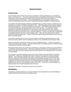 Broker Price Opinion
