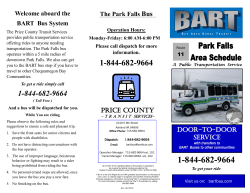 BART Bus - Park Falls