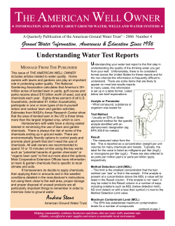 2006-4 - American Ground Water Trust