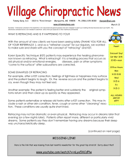 March - Dr. Tammy Karp, DC. 1012 North 3rd St. Marquette, MI