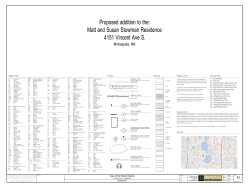 MAIN LEVEL FLOOR PLAN -WEST 1 ABBREVIATIONS DRAWING