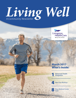 Living Well, Winter 2017