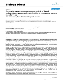 Comprehensive comparative-genomic analysis of Type 2 toxin