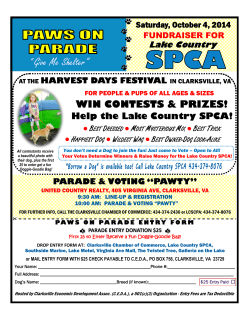 Give Me Shelter - Clarksville Lake Country Chamber of Commerce