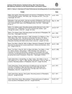 Title of the collection