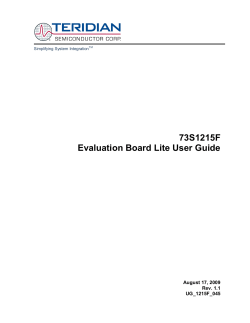 73S1215F-EB-Lite - Maxim Part Number Search