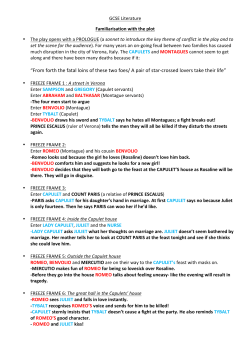 GCSE Literature R_J plot summary
