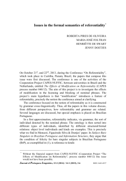 Journal of Portuguese Linguistics