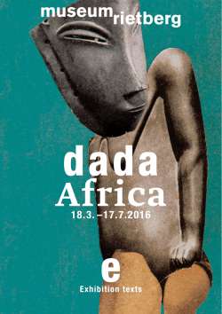 Exhibition texts - Museum Rietberg