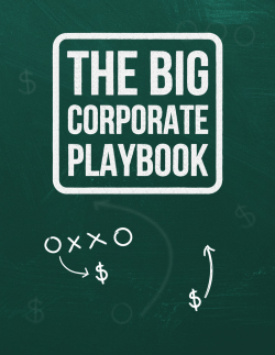 the same old corporate playbook.