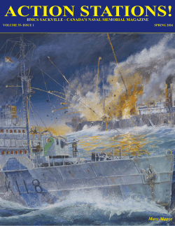 action stations! - Canadian Naval Memorial Trust