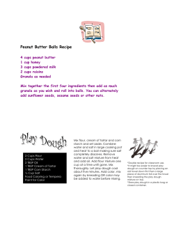 4 cups peanut butter