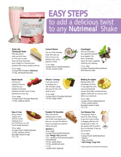 easy steps - USANA Health Sciences