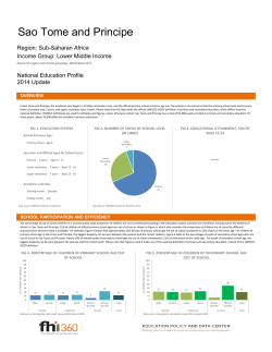 Sao Tome and Principe National Education Profile