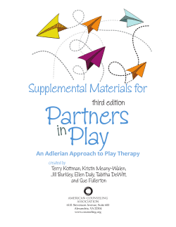 Supplemental Materials for - American Counseling Association