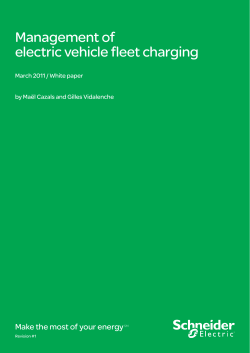 Management of electric vehicle fleet charging
