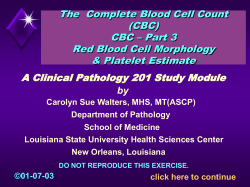 Carolyn Sue Walters, MHS, MT(ASCP)