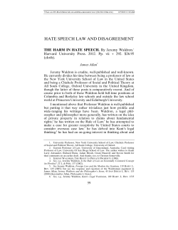 3-Allan-291-HateSpeechLawandDisagreement