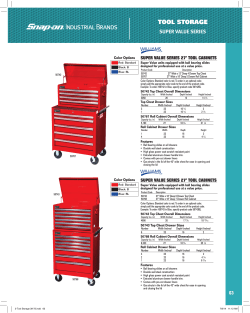 DOWNLOAD CATALOG PG Snap-on Industrial Brands