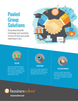 Pooled Group Solutions