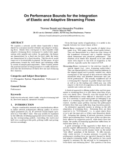 On Performance Bounds for the Integration of Elastic and Adaptive