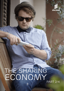The sharing economy