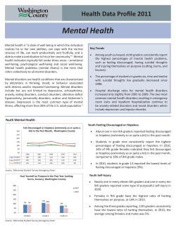 Mental Health
