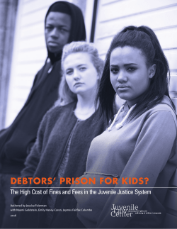 Debtors` Prison for Kids