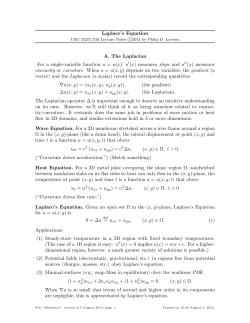 Laplace`s equation