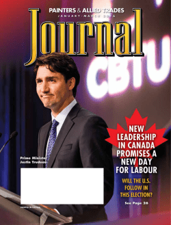 March 2016 - International Union of Painters and Allied Trades