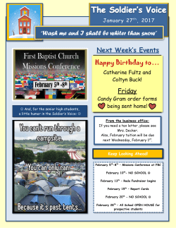 Next Week`s Events Happy Birthday to&hellip; Friday &ldquo;Wash me and I