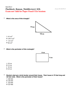 MATH-5 Exam [E-GHGWLP] Pinchbeck_Ranson_MathReview4_SOL