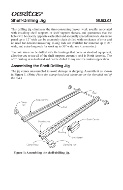 Shelf-Drilling Jig