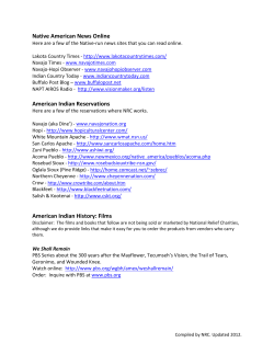 Native American News Online - Partnership With Native Americans