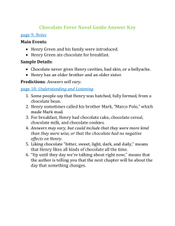 Chocolate Fever Novel Guide Answer Key