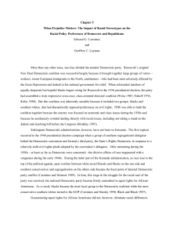 Chapter 5 When Prejudice Matters: The Impact of Racial