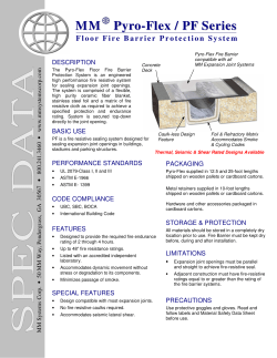 MM Pyro-Flex / PF Series