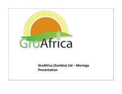 GroAfrica - Valiant Investments plc