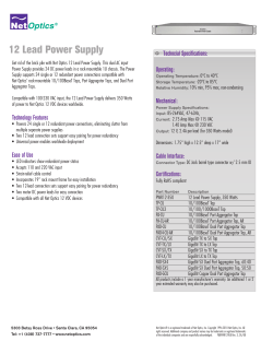 PWR12-350 - PTC Networking