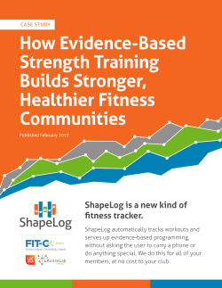 Evidence-Based Strength Training