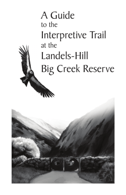 This is a trail guide