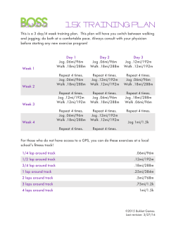1.5k TRAINING PLAN