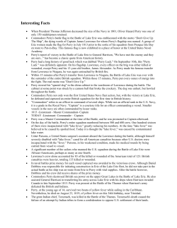 Interesting Facts - Flagship Niagara League