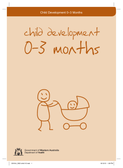 Child Development 0-3 Months