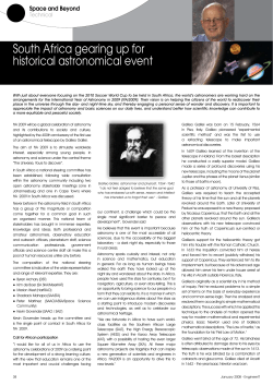 South Africa gearing up for historical astronomical event